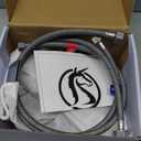 Ultimate Unicorn Bathroom Faucet for Sink Chrome, 4 Inch Bathroom Sink Faucet for 3 Hole or 2 Hole, 2 Handle Waterfall Faucets with Pop up Drain, Centerset Faucets for RV, Patent No. : US D983,326 S