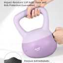 Soft Kettlebell, Safe Strength Training Kettle bell, Cushioned Impact-Resistant Base and Anti-Slip Grip Weight, Kettlebells Set for Home Workouts and Men/Women/Beginners,With Non-slip Gloves