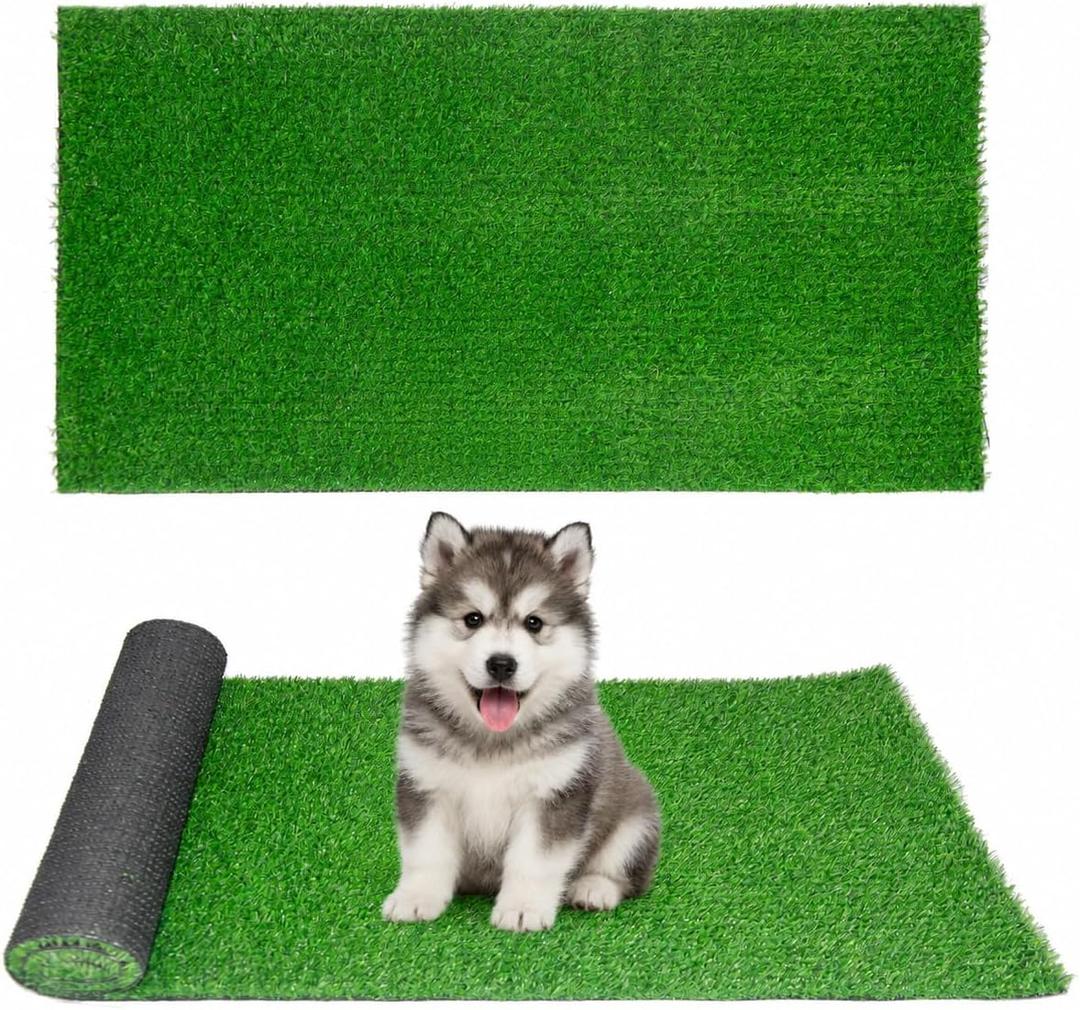 Artificial Grass Turf Lawn 35x24in Realistic Fake Grass Carpet