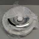 WB31T10010 and WB31T10011 Replacement Chrome Drip Pans for GE/Hotpoint Electric Range with Locking Slot Includes 2 6-Inch and 2 8-Inch Pans, 4 Pack WB32T10008 WB32X10015 DP165 GE68C