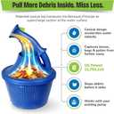 Debris Z+ Pool Skimmer Basket (B-9 Size) Fits Hayward SP1070, Pentair Bermuda, StaRite U-3 Dual-Patent High Velocity Design, Quick Release Handle, Trap & Lock Debris Tech