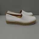 Dr. Scholl's Shoes Women's Sunray Espadrilles Loafer (9)  White Canvas