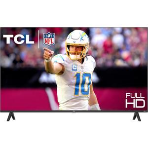 TCL 40-Inch Class S3 1080p LED Smart TV with Roku TV (40S350R, 2023 Model), Compatible with Alexa, Google Assistant, and Apple HomeKit Compatibility, Streaming FHD Television,Black (40 inches)