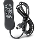 ALLCSM 6 Function Key 7 Pin Lift Chair Controller Replacement for HHC HSW306 Hand Control Switch Standard Version, Electric Recliner Handset with USB and Backlight 
