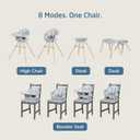 Maxi-Cosi Moa 8-in-1 Convertible High Chair - Classic Slate