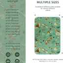 IEUUMLER Washable Pee Pads for Dogs, 2 Pack Insect Pattern Reusable Waterproof Puppy Potty Pads, Non-Slip Absorbent Pet Training Pads for Playpen Crate Bed EU014
