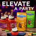 5 x GHIRARDELLI Milk Chocolate Caramel Apple Jack O Lanterns, 4.1 oz Bag  Halloween Candy Filled with Tart Apple Caramel for Gifting & Snacking (EXP 03/31/26)