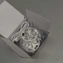 Professional Fabric Shaver (Long Press to Start) - Type-C Rechargeable Lint Remover with 6 Stainless Steel Blades for Clothes and Furniture. (White)