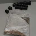 GoFika Small Corner Shelf Stand, 2 Tier Wooden Shelving Unit Black Riser, Vintage Corner Countertop Pedestal Stand Stackable Rack