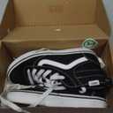 Vans Little Kids' Ashwood Hi Decon Shoe - High Top Fashion Sneakers, Boy & Girl. Suede/Canvas Black/White. 3