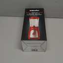 Mueller Smoothie Blender for Smoothies - Personal Blender for Shakes, Frozen Drinks, Baby Food & More, 15oz Travel Cup and Lid, Durable Stainless Steel Blades for Powerful Blending Performance, Red (Red)