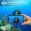 SPORTLINK Waterproof Case for iPhone 11, Full Body Heavy Duty Protection Full Sealed Cover Shockproof Dustproof Built-in Clear Screen Protector Rugged Case for iPhone 11 6.1 Inch Black