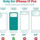 Compatible with iPhone 17 Pro Case with Invisible Magnetic Kickstand [Compatible with MagSafe] [10-FT Military Drop Protection] Slim Hard Back Soft Edge Phone Cover 6.3 Inch, Blue