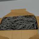 6 FT Silver Artificial Christmas Garland, Faux Spruce Evergreen Garland with 20 LED Lights, Lighted with Timer, Perfect for Christmas Indoor Outdoor Decoration (Silver Spruce)