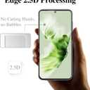 Pokolan 3 Pack Screen Protector for Samsung Galaxy S25 Plus 6.7 Inch, 9H Tempered Glass, Ultrasonic Fingerprint Unlock, Case Friendly Tempered Glass Screen Protector for Samsung Galaxy S25 Plus (Clear)