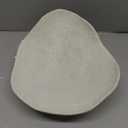 Braxio White Decorative Bowl with Sand Finish  Key Holder Bowl for Entryway Table, Modern Fruit Bowl for Kitchen Counter, Centerpiece CatchAll Bowl 10.5 x 10 x 5.5 Inch