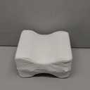 Elevon Knee Pillow for Side Sleepers - Hip Pain Relief, Memory Foam Leg Cushion for Side Sleeping Leg Pillows for Sleeping Alignment, Knees, Back & Hip Cushion - Pregnant Women use (White-Groove Design)