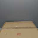 Modern Farmhouse Chandelier for Dining Room, 5-Lights Gold Chandelier for Entryway, Hand-Woven Rattan Pendant Light for Bedroom Kitchen Living Room