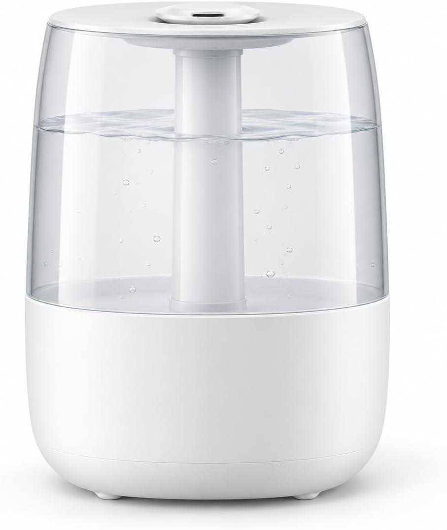 Humidifier is designed to deliver clean, comfortable humidity with minimal maintenance