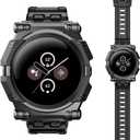 i-Blason Armorbox for Google Pixel Watch 2 Case With Band - Anti-Scratch, Adjustable, Shockproof Protective Sport Band for Pixel Watch (2023/2022), Black
