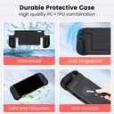 BHGift for Switch 2 Grip Case (2025), Dockable Case with Ergonomic Grip for Handheld as a Real Gamepad, Shockproof Protective Case Accessories for Switch 2