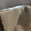 24 inch x 24 inch Carpet Tiles upholstered Non-Slip Carpet Squares Reusable Easy to Install Indoor and Outdoor Office Home Decor Flooring (Khaki, 18 PCS)