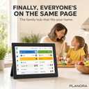15.6" Digital Family Calendar with Color-Coded Chore Chart, No Subscription Smart Wall Planner, Syncs Google Apple Outlook Yahoo Cozi, Touchscreen Photo Frame for Kitchen, Mount & Stand
