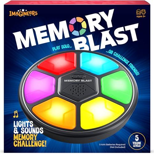 Memory Game for Kids - Easter Basket Stuffers for Boys & Girls - 6 7 8 9 10 11 Year Old Boy Birthday Gifts - Toys for 10 Year Old Boy - Handheld Car Travel Road Kids Game for Ages 4-8, 6-8, 8-12 Years