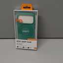 MOFT for iPhone 17 Pro Max Case- MOVAS Snap Case, MagSafe Compatible, Soft-Touch Vegan Leather, Classic Minimalist Design, Lightweight, Stain-Resistant & Camera Protection, Oz Green