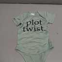 Plot Twist Baby Announcement Onesie,Pregnancy Announcement Outfit for Grandparents to be,Baby Shower Reveal, XS