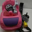 Step2 Whisper Ride II Ride On Push Toy Car, Pink  Ride On Car with Included Seat Belt, Easy Storage and Transport, Makes a Great Stroller Alternative