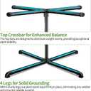 Plant Hanger Indoor, 59" Tall Hanging Plant Stand Heavy Duty Metal Indoor Plant Hanger Stand Hanging Plant Holder with 8 Hooks Hanging Planters for Indoor Plants Bedroom Living Room Balcony