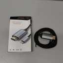 HDMI Cable for iPhone, Upgraded 1080P HDTV HDMI Cable Adapter Connector, Digital AV Video Sync Screen Compatible Converter for iPhone/i-Pad Devices, No Need Power Supply (6.6 ft, Grey)
