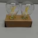 GE Refresh LED Light Bulbs, 60 Watt, Daylight, A15 Celling Fan Bulbs, Clear Finish (2 Pack)