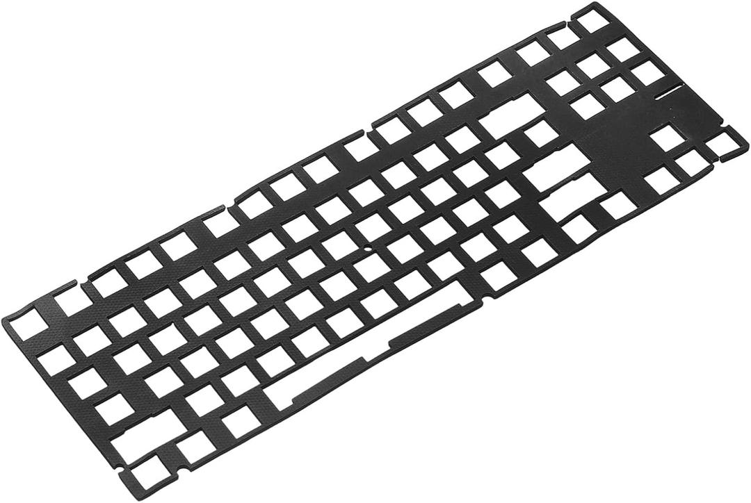 PATIKIL 5 x 14 Inch Keyboard Foam, 87 Layout Keyboard Sound Dampening Foam Pad Gasket Switches Dampener for Mechanical Key Boards, Black