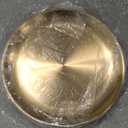 Thenshop 8 Pieces 8 Inch Pizza Pans Bulk Stainless Steel Sets Round Bakeware Pizza Trays for Oven Kitchen Baking Home Restaurant Safe Sturdy Reusable Easy Clean(Gold)