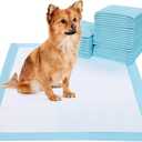 Puppy Pads Disposable Puppy Training Pads 13" x 18" -100 Count Puppy Pads | Premium Puppy Potty Training Pads，Underpads Ultra Absorbent Incontinence Pet Training Pads (S (13" X 18" - 100 Pcs ) Blue