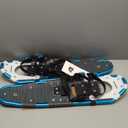 Retrospec Drifter Snowshoes for Women & Men - Lightweight Aluminum Frame Snow Shoes with Double Ratchet Binding System, Heel Lifts & Carry Bag for All Terrain Hiking & Winter Sports (30", Ice Cap)