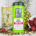 Tiesta Tea - Fruity Paradise, Loose Leaf, Strawberry Pineapple Green Tea, Premium Blend, Medium Caffeinated Green, Make Hot or Iced & Brews Up to 50 Cups, 4oz Refillable Tin (EXP 04/13/28)