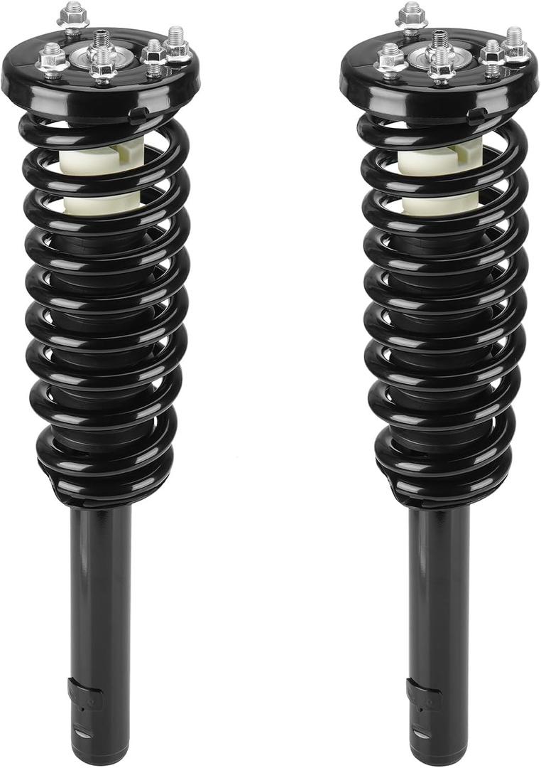 Front Strut Shock Assembly w/Coil Spring for Honda Accord 2003-2007, Replace 172123L 172123R, Left & Right, 2PCS