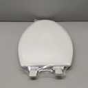 Mayfair NextStep2 Slow-Close Toilet Seat with Built-In Toddler Potty Training Seat, Removable, White, Round