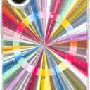 LONLI Hue - Magnetic Case for iPhone 16 - [Compatible with Magsafe] - [360 Shock-Absorbent Bumper] - [Cute and Unique Phone Cover for Girls and Women] - Cosmic Portal