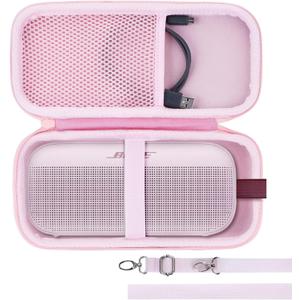 Hard Case Compatible with Bose SoundLink Flex 2nd Gen/Bose SoundLink Flex Portable Speaker, Petal Pink Case