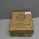 Divided Chilled Serving Tray for Parties,Ice Chilled Party Platter,Ice Serving Bowl with Lid and Handle,Charcuterie Serving Board,Cold Dish Dip for Fruit Seafood Vegetable Shrimp Cocktail Appetizer... (Green)