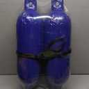 Extreme Max 3006.7453 BoatTector Inflatable Fender Value 2-Pack - 6.5" x 22", Cobalt Blue