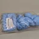 4 Pack Baby Blue Cheesecloth Table Runner 20 x 120 inch Gauze Table Runners 10 FT Long,Semi Sheer Cheese Cloth Fabric Table Runner Bulk for Wedding,Party,Baby Shower,Bridal Shower Decoration