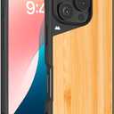 Mous for iPhone 16 Pro Max Case MagSafe Compatible - Limitless 6.0 - Bamboo - Protective Shockproof Phone Cover