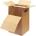 Bankers Box Short Wardrobe Box 3 Pack, 20-in x 20-in x 34-in (7710902)