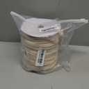 4mm (5/32") Piping Cord for Sewing, 109 Yards Soft Cotton Welt Cord, Beige Braided Cording for Sewing Pillows, Cushions, Upholstery, Welting, Hanging Rope, Home Decor & Craft