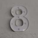 LED Marquee Light Up Numbers Sign - Lighted Birthday Numbers Sign for Birthday Party Decoration, Bar Wall, Home, Table Room, Wedding and Christmas Decorations, Number 8 (Warm White)